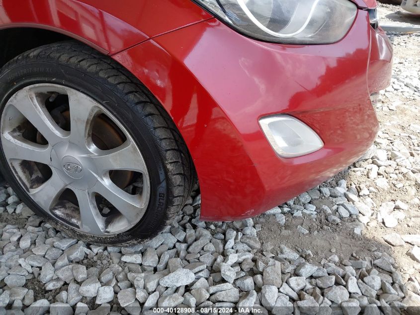 2012 Hyundai Elantra Limited (Ulsan Plant) VIN: KMHDH4AE1CU360155 Lot: 40128908