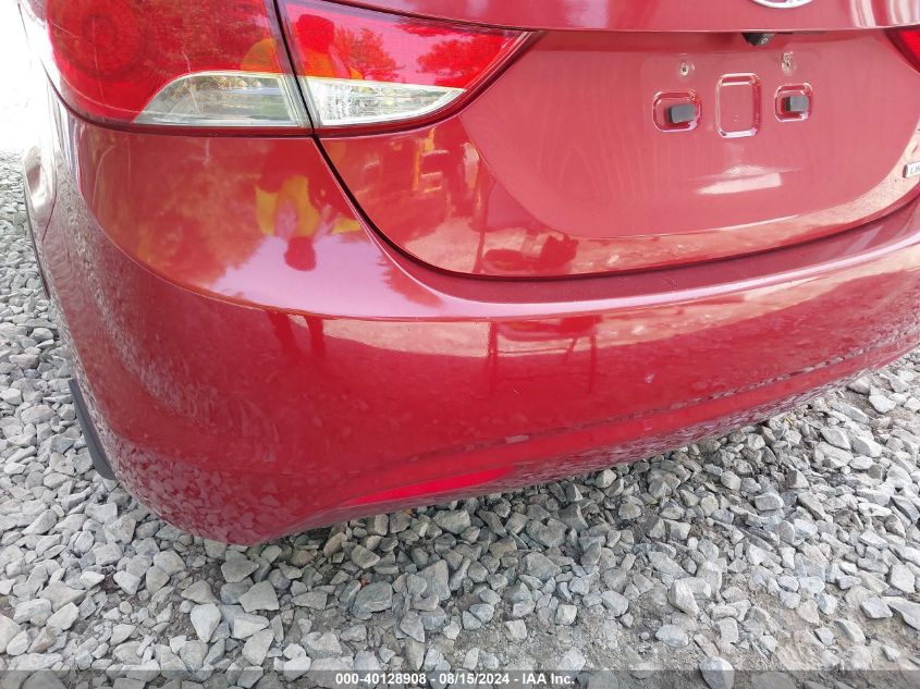 2012 Hyundai Elantra Limited (Ulsan Plant) VIN: KMHDH4AE1CU360155 Lot: 40128908