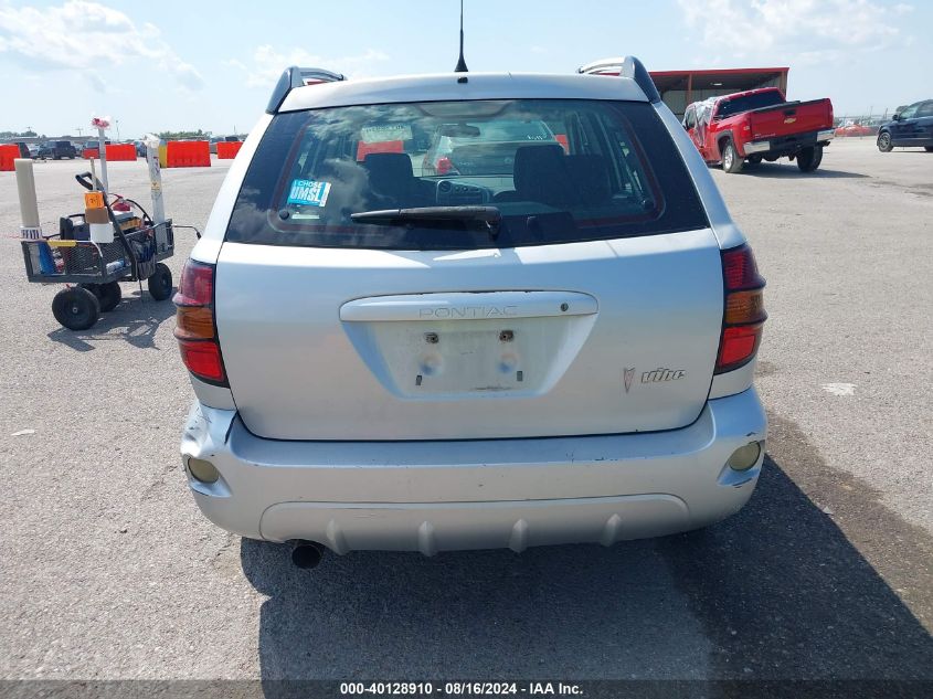 2006 Pontiac Vibe VIN: 5Y2SL65886Z412107 Lot: 40128910