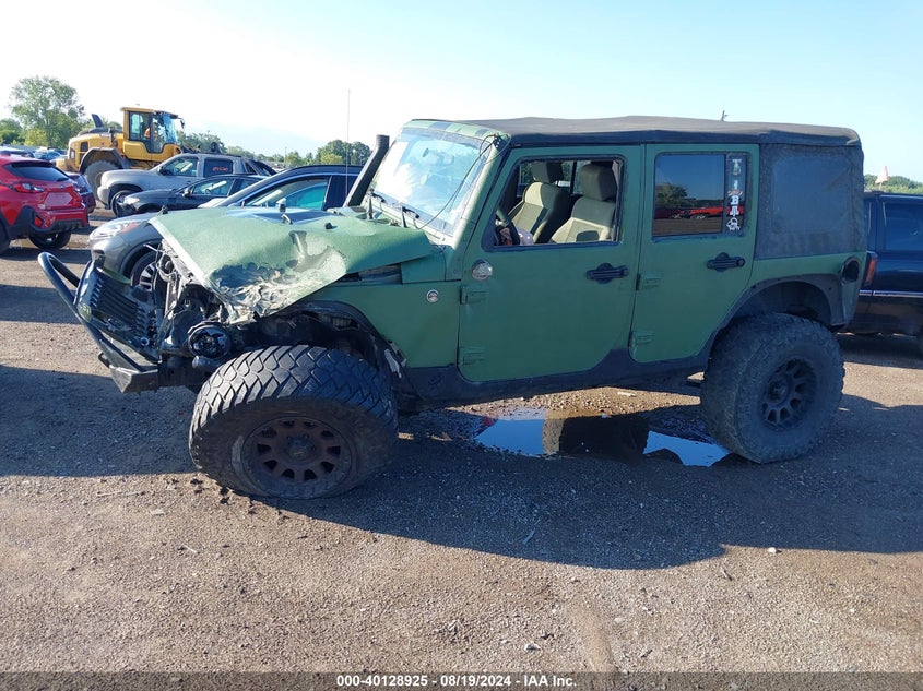 2008 JEEP WRANGLER UNLIMITED VIN: 1J4GA39198L612727