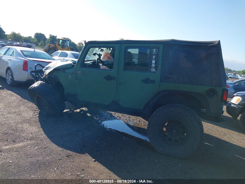 2008 JEEP WRANGLER UNLIMITED VIN: 1J4GA39198L612727