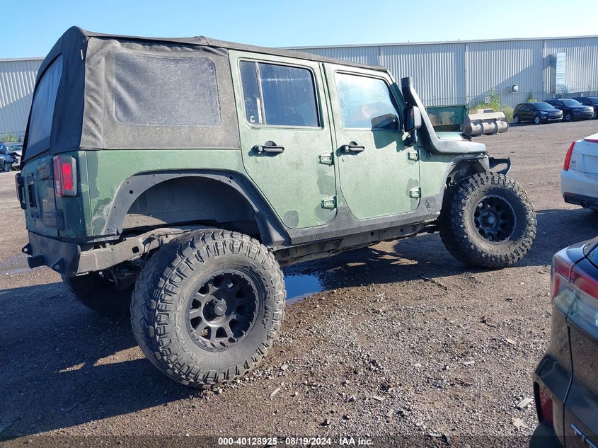 2008 JEEP WRANGLER UNLIMITED VIN: 1J4GA39198L612727