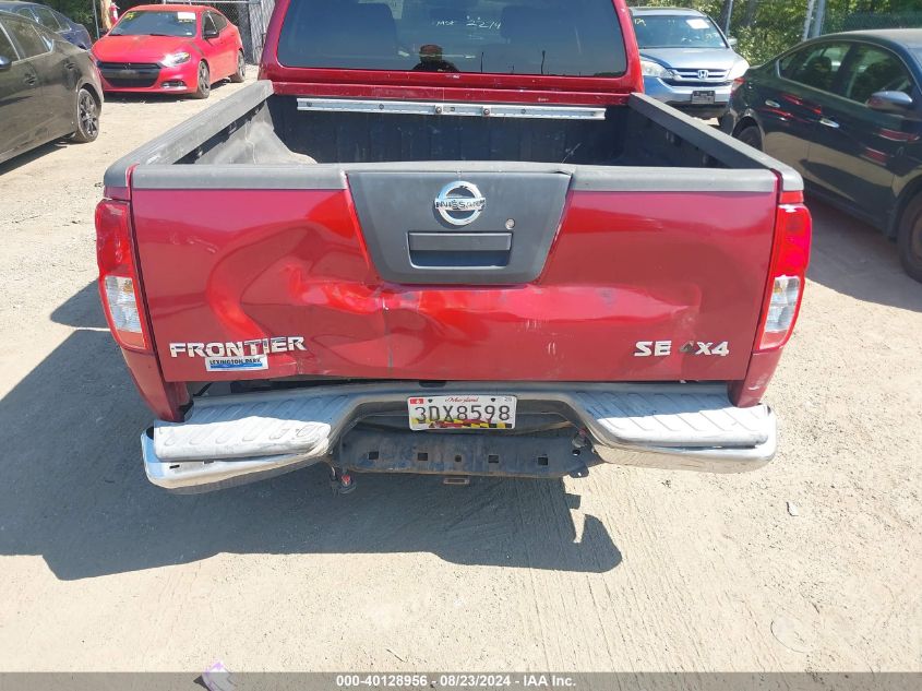 2010 Nissan Frontier Se VIN: 1N6AD0EV6AC411025 Lot: 40128956