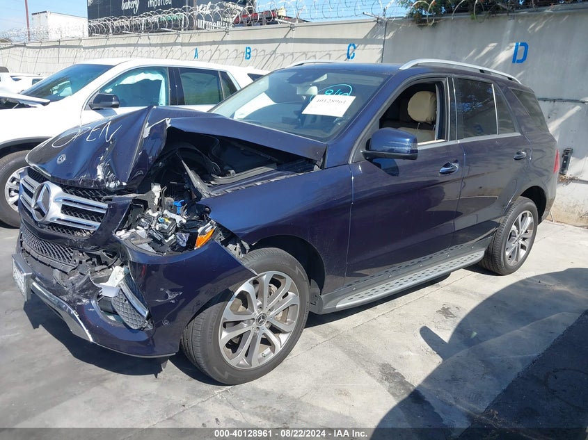 VIN 4JGDA5JB3JB064028 2018 MERCEDES-BENZ GLE 350
