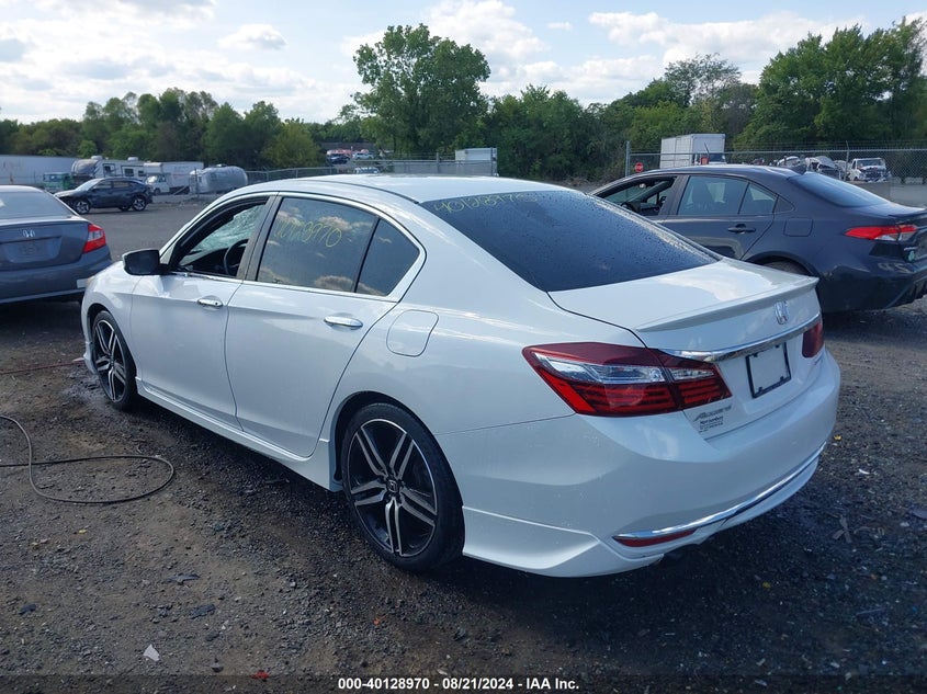 2017 HONDA ACCORD SPORT - 1HGCR2E50HA061651