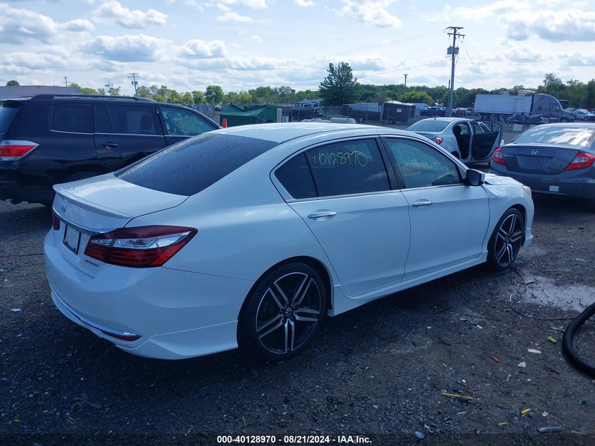 2017 HONDA ACCORD SPORT - 1HGCR2E50HA061651