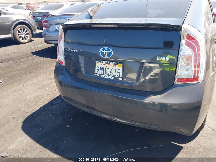 2015 Toyota Prius Two VIN: JTDKN3DU2F0453313 Lot: 40128973