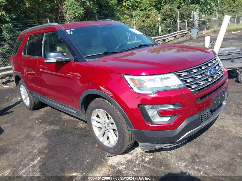 1FM5K7D8XHGA45826 2017 FORD EXPLORER - Image 1