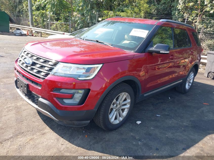 1FM5K7D8XHGA45826 2017 FORD EXPLORER - Image 2