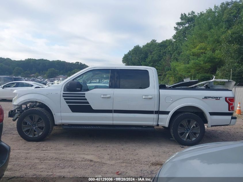 2018 Ford F-150 Xlt VIN: 1FTEW1EP8JFE26775 Lot: 40129006