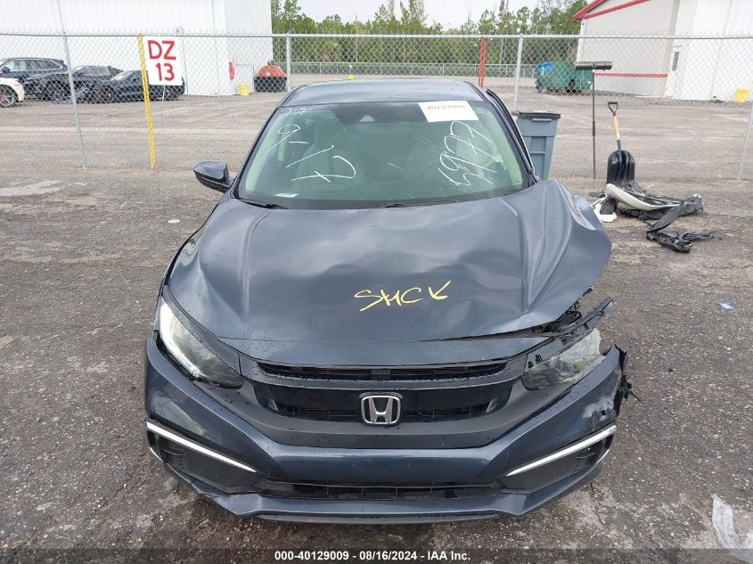 2020 Honda Civic Lx VIN: 19XFC2F66LE015977 Lot: 40129009