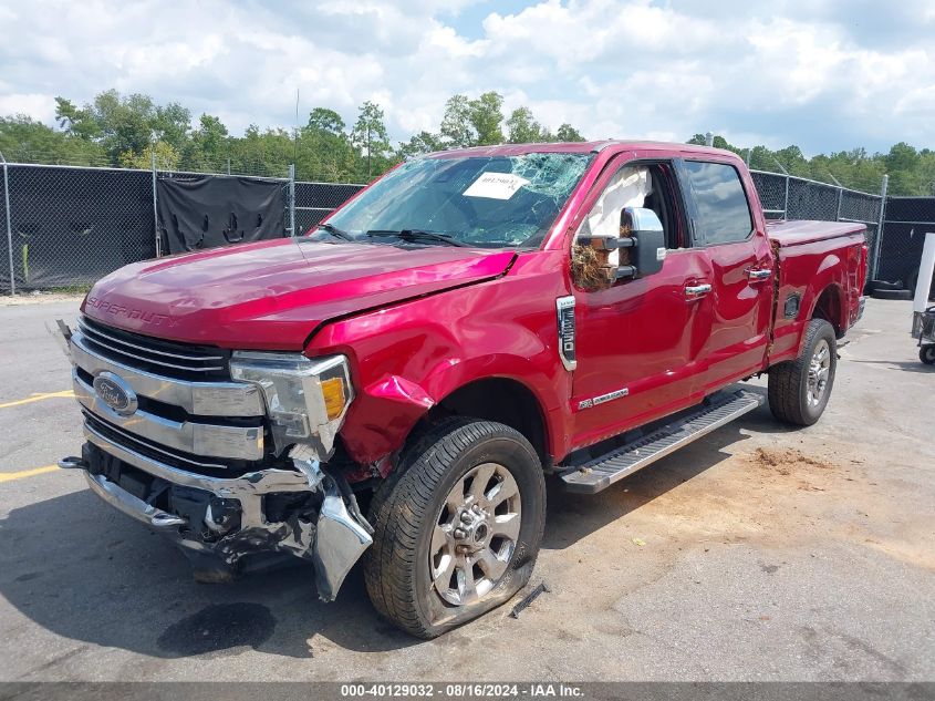 2017 Ford F-250 Lariat VIN: 1FT7W2BT0HEC05770 Lot: 40129032