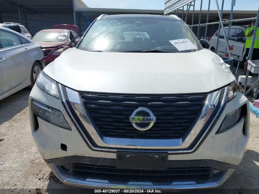 2021 Nissan Rogue Platinum VIN: JN8AT3DDXMW314398 Lot: 40129037