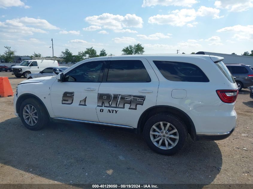 2020 Dodge Durango Pursuit Awd VIN: 1C4RDJFG8LC352400 Lot: 40129050