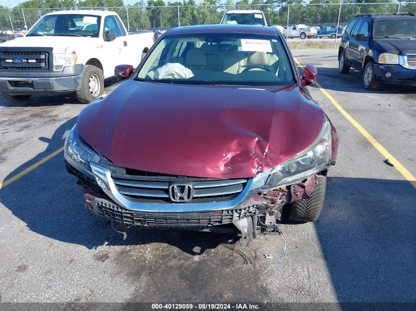 1HGCR2F87DA159563 2013 Honda Accord Ex-L