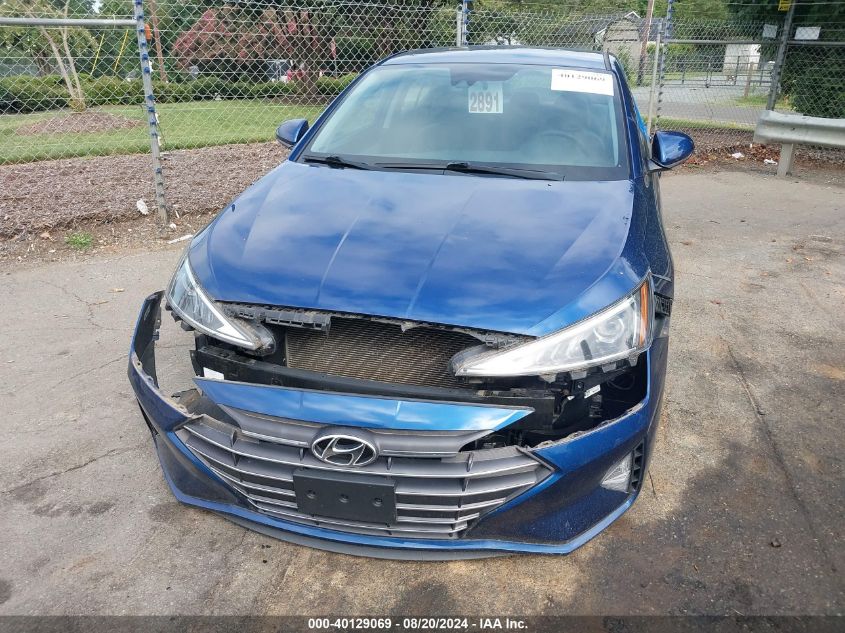 2019 Hyundai Elantra Sel/Value/Limited VIN: 5NPD84LF4KH436826 Lot: 40129069