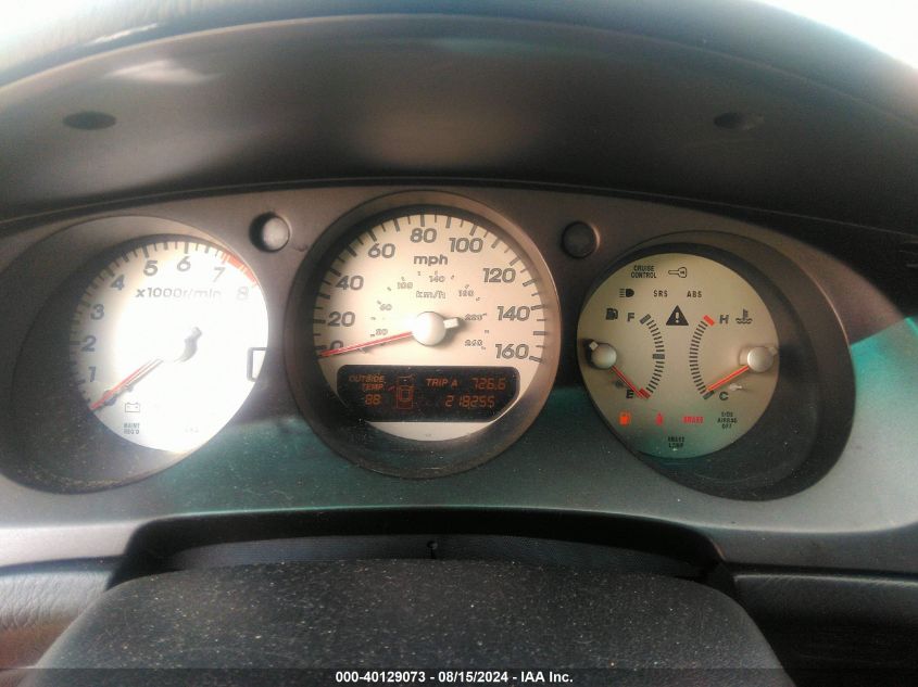 2003 Acura Tl 3.2 Type S VIN: 19UUA56813A026289 Lot: 40129073