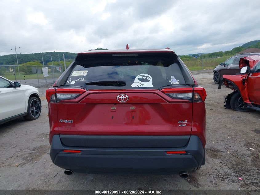 2020 Toyota Rav4 Xle VIN: JTMP1RFVXLJ035257 Lot: 40129097