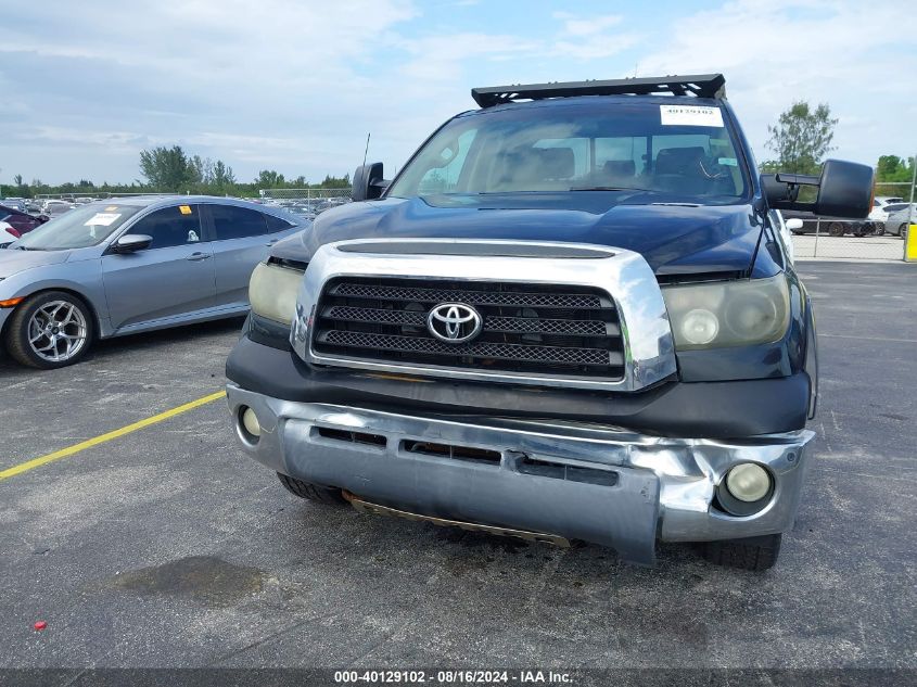 2007 Toyota Tundra Double Cab Sr5 VIN: 5TBBV54187S481965 Lot: 40129102