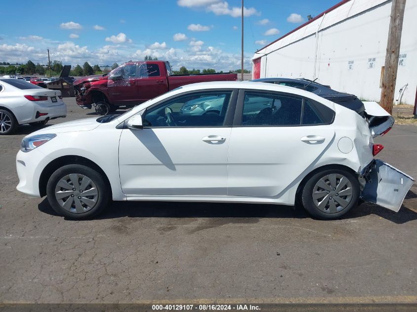 2020 Kia Rio Lx VIN: 3KPA24AD7LE313615 Lot: 40129107