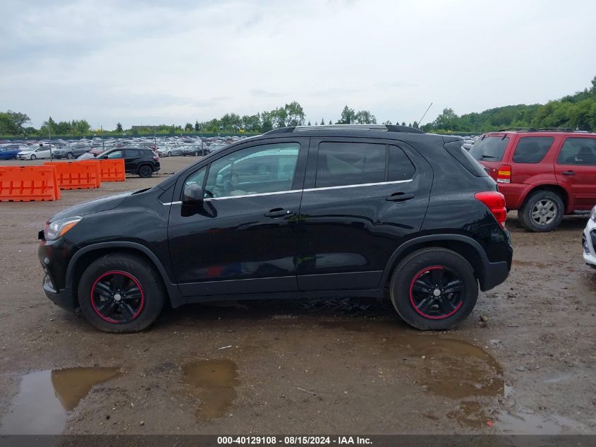 2019 Chevrolet Trax Lt VIN: 3GNCJLSB2KL374200 Lot: 40129108