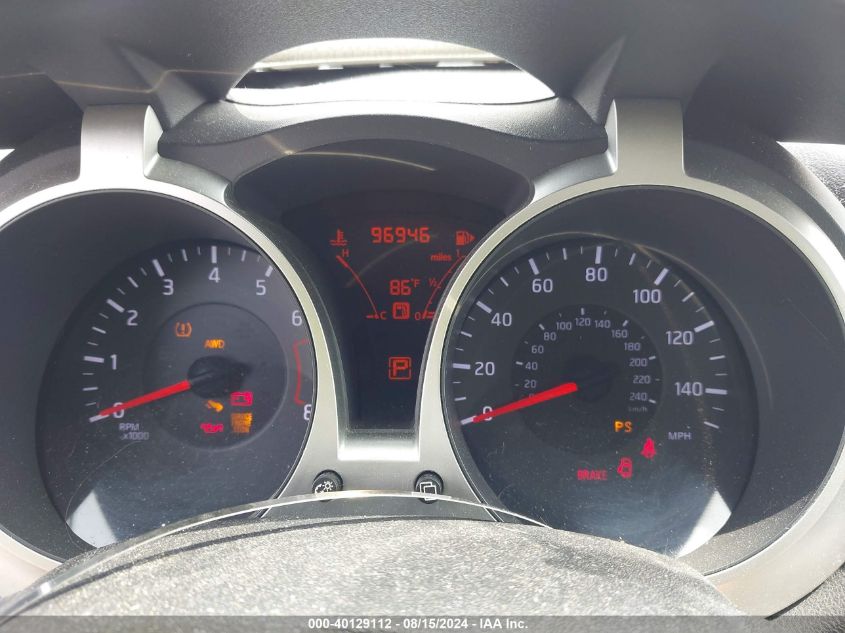 2014 Nissan Juke Sv VIN: JN8AF5MV3ET359598 Lot: 40129112