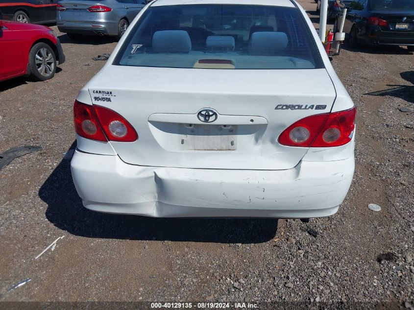 2005 Toyota Corolla Le VIN: 1NXBR32E15Z438787 Lot: 40129135