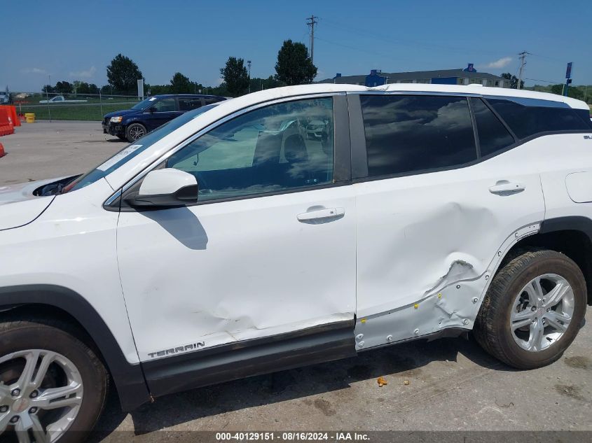 2021 GMC Terrain Awd Sle VIN: 3GKALTEV6ML374255 Lot: 40129151