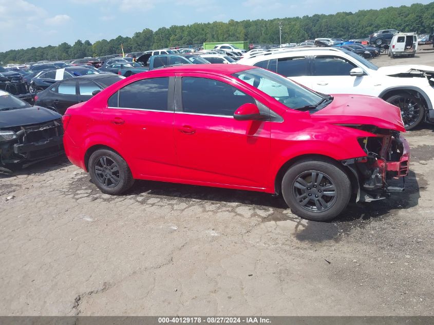 2014 Chevrolet Sonic Lt Auto VIN: 1G1JC5SH0E4160450 Lot: 40129178