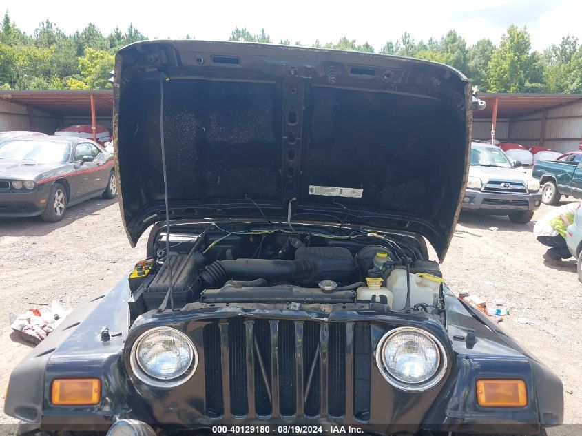 1998 Jeep Wrangler Se VIN: 1J4FY29P5WP759851 Lot: 40129180