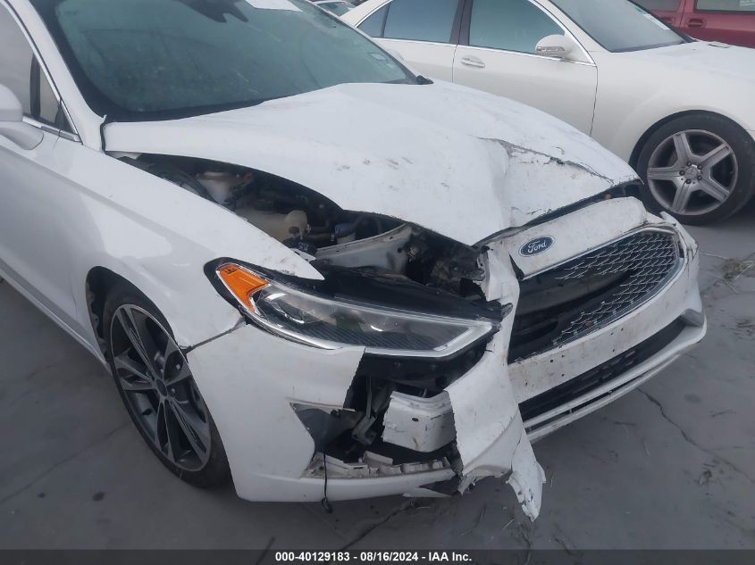 2020 Ford Fusion Titanium VIN: 3FA6P0D93LR128063 Lot: 40129183