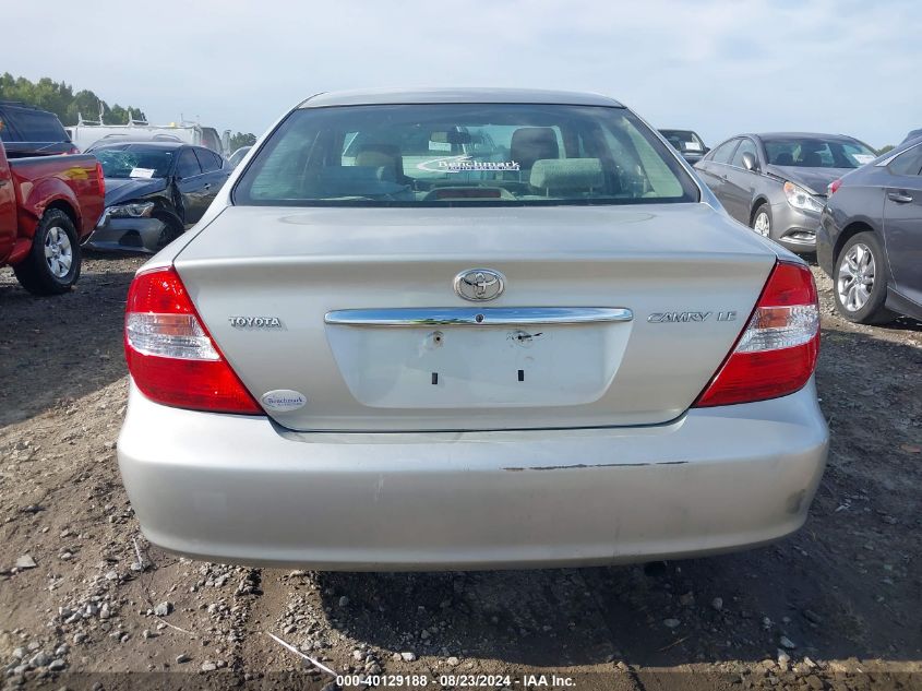 4T1BE32K94U799488 2004 Toyota Camry Le