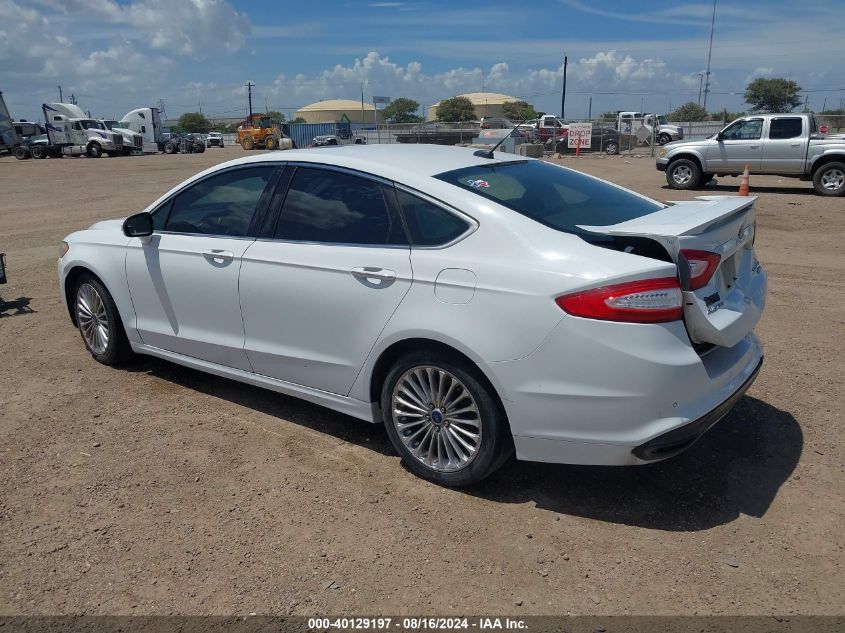 2015 FORD FUSION TITANIUM - 3FA6P0K98FR116059