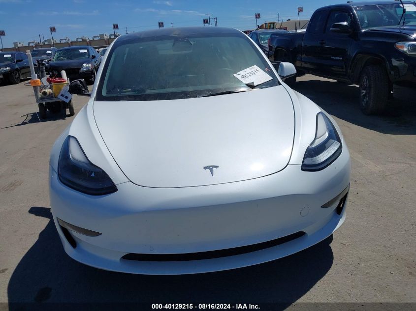 2022 Tesla Model 3 Rear-Wheel Drive VIN: 5YJ3E1EA5NF350478 Lot: 40129215