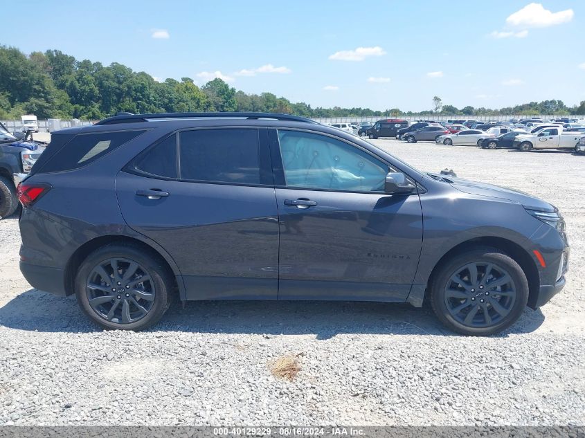 2023 Chevrolet Equinox Fwd Rs VIN: 3GNAXMEG2PS114749 Lot: 40129229