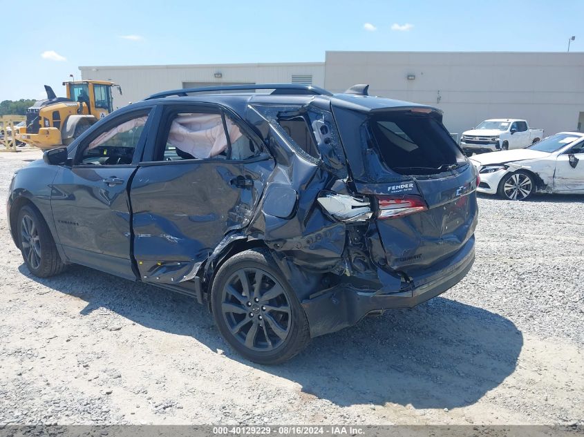 2023 Chevrolet Equinox Fwd Rs VIN: 3GNAXMEG2PS114749 Lot: 40129229