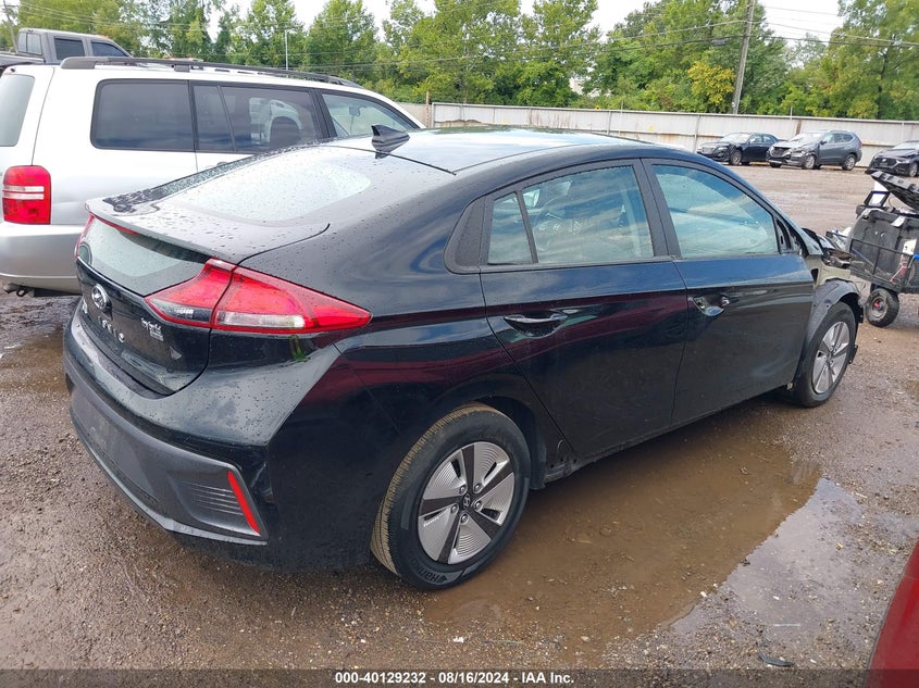 2022 Hyundai Ioniq Blue VIN: KMHC65LC4NU279687 Lot: 40129232