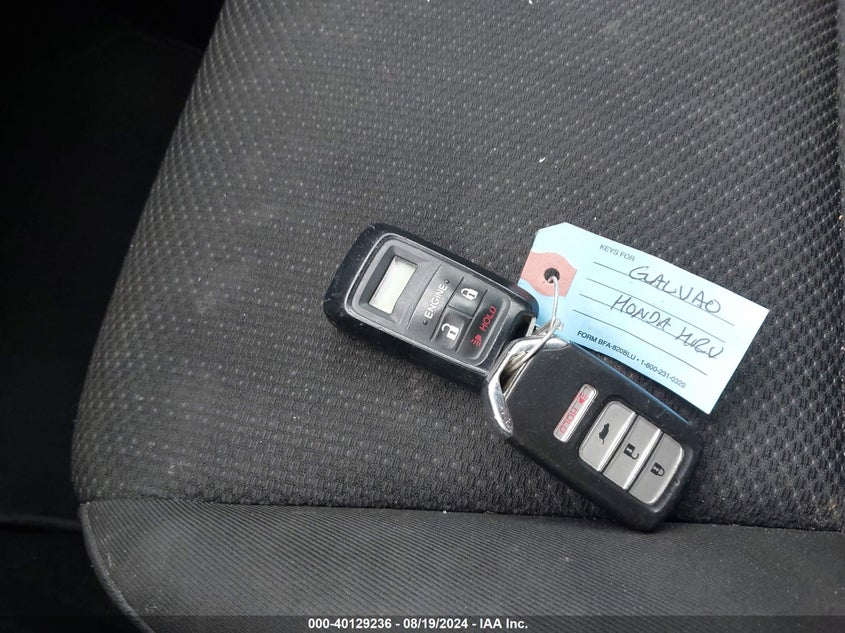 VIN 3CZRU6H54HM719799 2017 HONDA HR-V EX