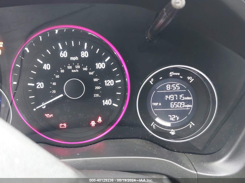 VIN 3CZRU6H54HM719799 2017 HONDA HR-V EX