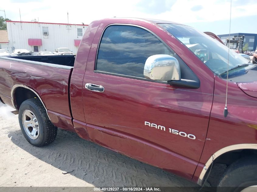 2003 Dodge Ram 1500 St VIN: 1D7HA16KX3J648562 Lot: 40129237