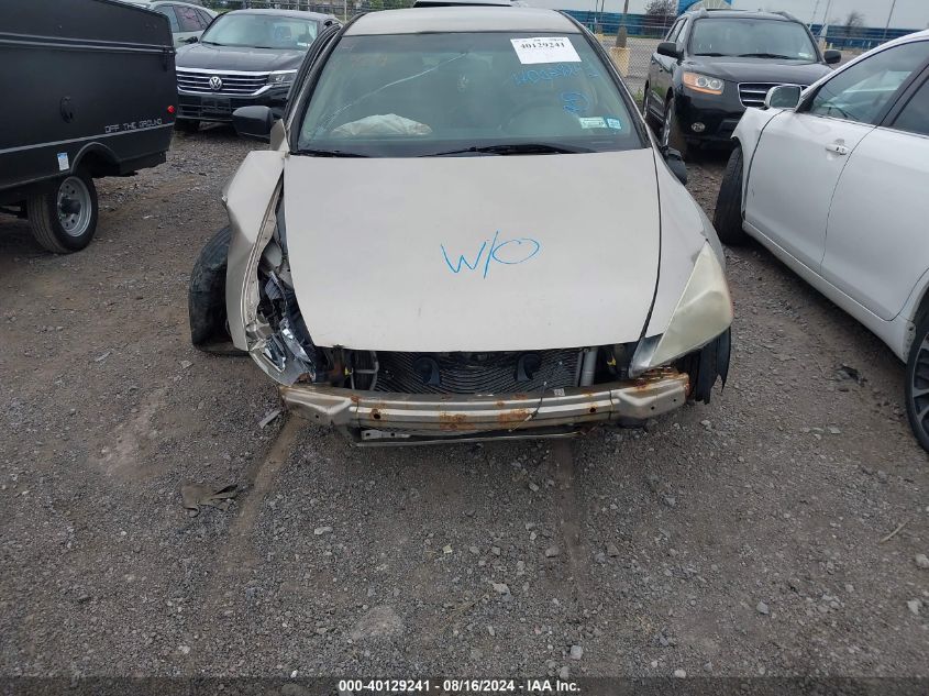 2003 Honda Accord 2.4 Dx VIN: 1HGCM56143A001537 Lot: 40129241