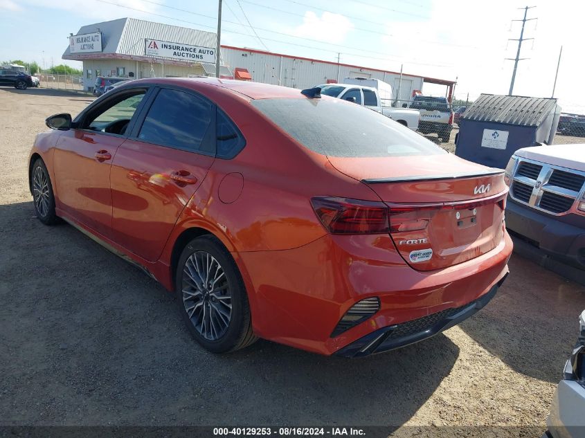 2023 Kia Forte Gt Line VIN: 3KPF54AD1PE523260 Lot: 40365342