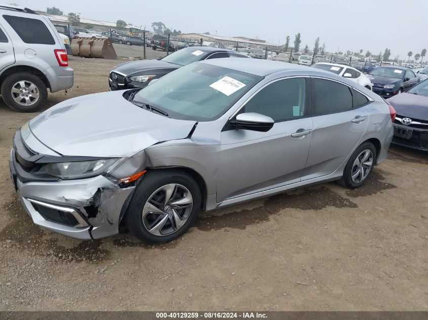 2020 Honda Civic Lx VIN: 2HGFC2F63LH510515 Lot: 40129259