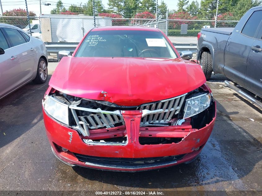 2012 Lincoln Mkz VIN: 3LNHL2GC9CR820700 Lot: 40129272