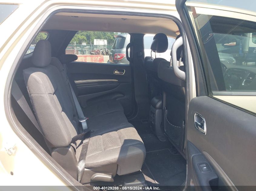 2012 Dodge Durango Sxt VIN: 1C4RDJAG6CC169469 Lot: 40129288