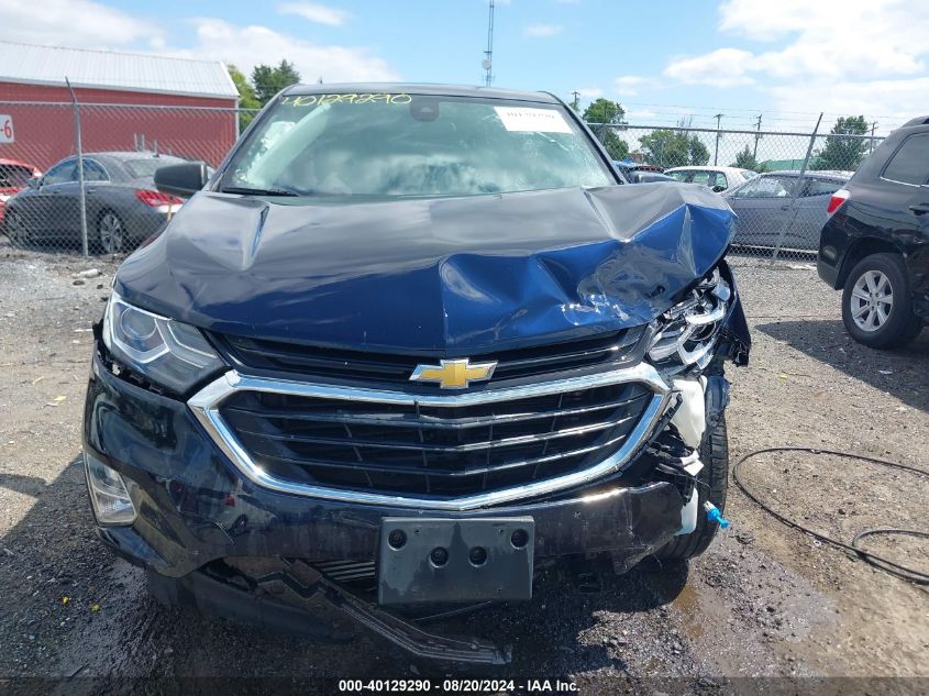 2020 Chevrolet Equinox Fwd Ls VIN: 3GNAXHEVXLS721966 Lot: 40129290