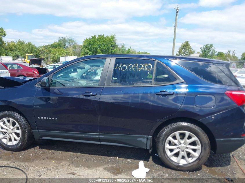 2020 Chevrolet Equinox Fwd Ls VIN: 3GNAXHEVXLS721966 Lot: 40129290