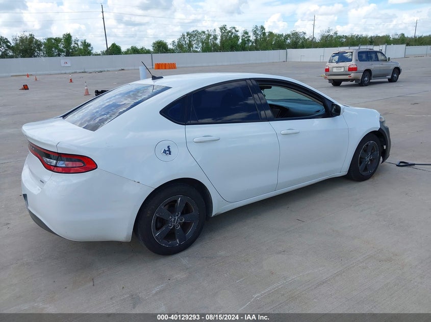 2015 Dodge Dart Sxt VIN: 1C3CDFBB3FD277718 Lot: 40129293