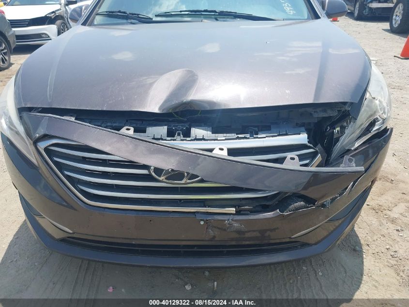 2017 Hyundai Sonata VIN: 5NPE24AF7HH493796 Lot: 40129322