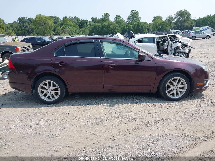 2011 Ford Fusion Sel VIN: 3FAHP0JA7BR340339 Lot: 40129340